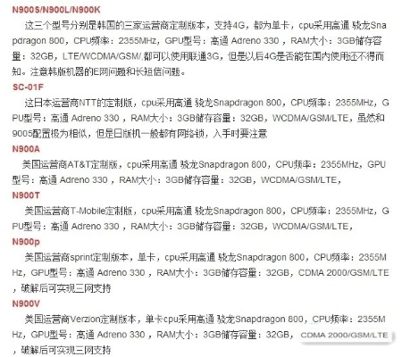 note3各版本,综合数据解析说明|D版_v2.817