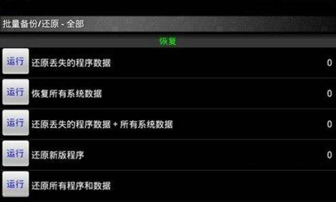 手机如何恢复到旧版本,深入数据执行方案-创意版_v6.284
