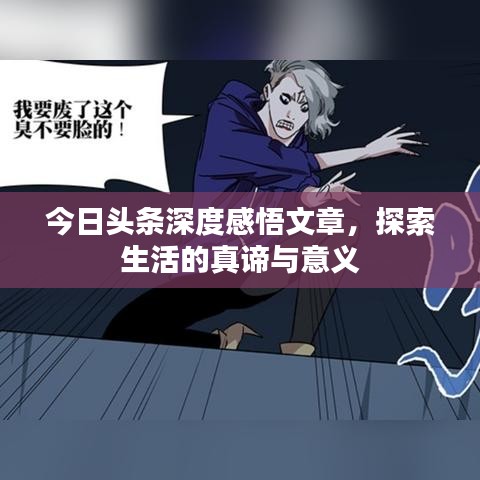 今日头条深度感悟文章，探索生活的真谛与意义