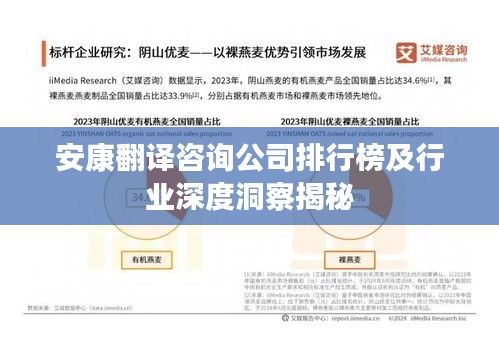 安康翻译咨询公司排行榜及行业深度洞察揭秘