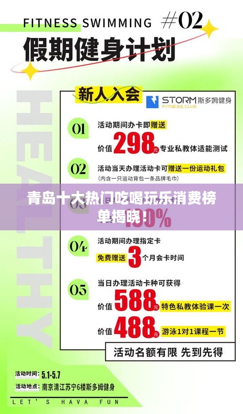 青岛十大热门吃喝玩乐消费榜单揭晓！