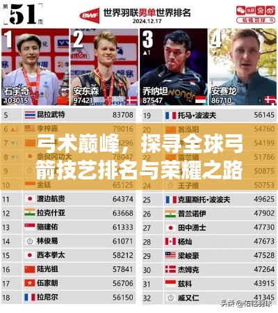 弓术巅峰，探寻全球弓箭技艺排名与荣耀之路